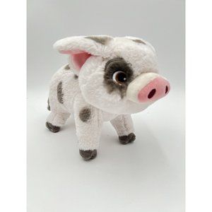 RARE Disney Store Moana Pua Spotted Pig Friend Plush HTF Toy Stuffed Animal 10”
